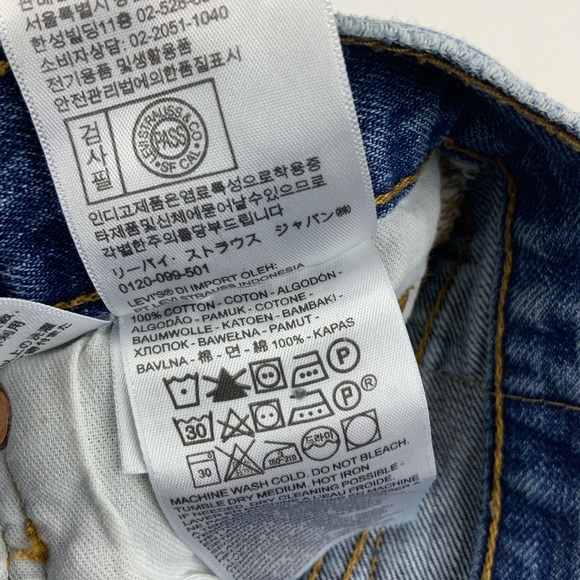 Vintage Levi’s 501 High Waist wedgie fit Jeans - Picture 7 of 9